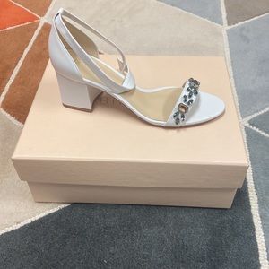 ALEXANDRE BIRMAN, WOMENS 39 1/2, WHITE
